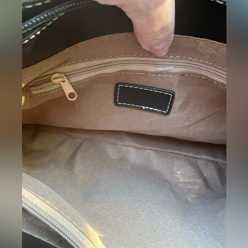 Multicolor Patchwork Shoulder Bag with Silver Har… - image 15